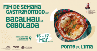 Fim de Semana Gastronómico do Bacalhau de Cebolada | 15 a 17 de Março