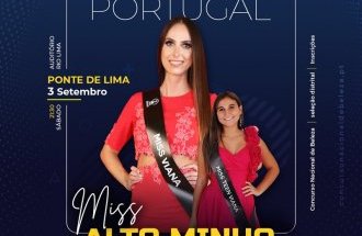 Miss Alto Minho será eleita em Ponte de Lima