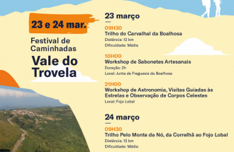 1º Walkfest de Ponte de Lima | Festival de Caminhadas do Vale do Trovela | 23 e 24 de Março