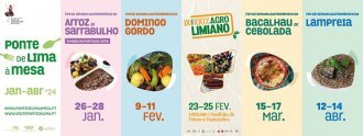 Ponte de Lima à Mesa | Janeiro a Abril de 2024 | Fins de Semana Gastronómicos