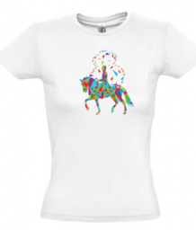 T-Shirt Woman Equestrian destination