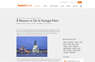 8 Reasons to go to Portugal Now
