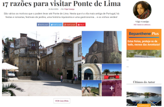 17 razões para visitar Ponte de Lima